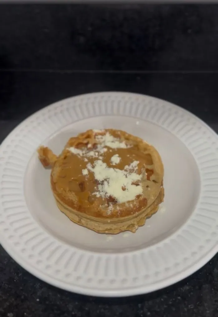Panqueca de banana e aveia